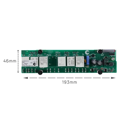 Panel sterowania do płyty grzewczej Amica P4VQ247FN 8069349