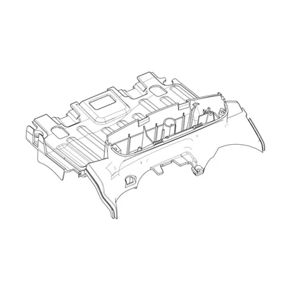 Górna pokrywa do odkurzacza Electrolux / AEG 1180007062
