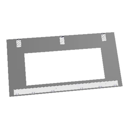 Zestaw szyby drzwi do piekarnika Electrolux / AEG 894x463 mm