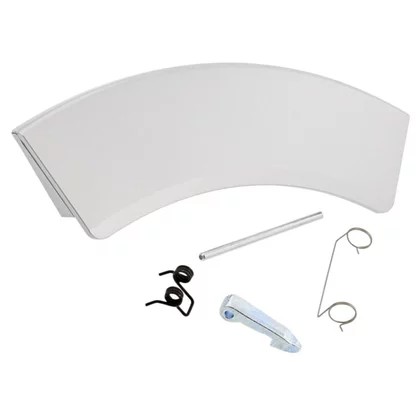 Uchwyt drzwi do pralki Electrolux / AEG srebrny 4055226056
