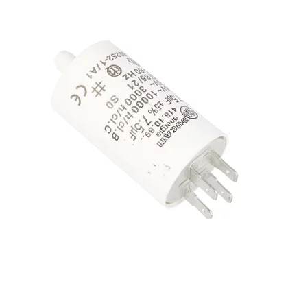 Elementy elektryczne do pralek r Kondensator rozruchowy do pralki i suszarki Candy 7,5 µF 425-475 V 92215292