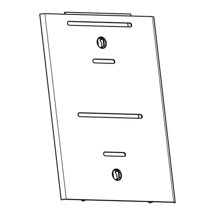 Obudowa panelu sterowania do lodówki i zamrażarki Electrolux / AEG 2632003014