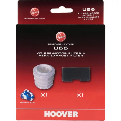 Części zamienne HOOVER Zestaw filtrów falistych do odkurzacza Hoover Sprint Evo 35602359