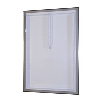 Drzwi do chłodziarko-zamrażarki Amica inox 1036455