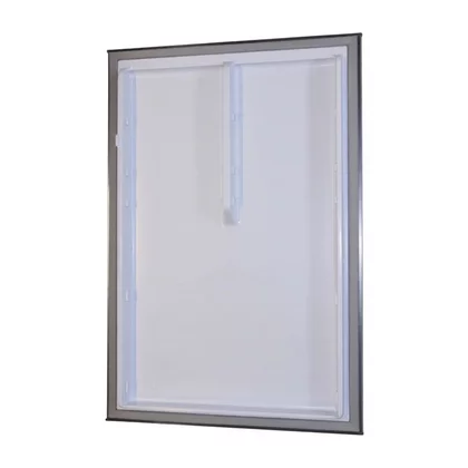 Drzwi do chłodziarko-zamrażarki Amica inox 1036455