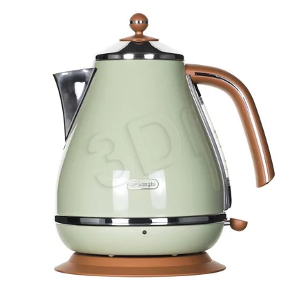 Czajnik elektryczny DeLonghi Icona Vintage KBOV 2001.GR 1,7 l 2000 W beżowy