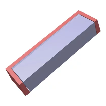 Półki na drzwi różni producenci Pojemnik na produkty nabiałowe do lodówki Electrolux / AEG neutralny 430 x 115 mm
