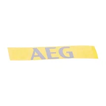 Nalepka z logo AEG do urządzenia Electrolux / AEG