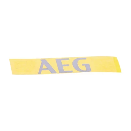 Nalepka z logo AEG do urządzenia Electrolux / AEG