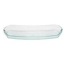 Półki na drzwi różni producenci Balkonik środkowy drzwi chłodziarki Amica zielony 455 x 95 mm 9039690