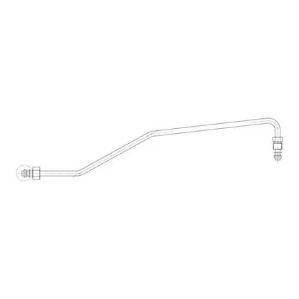 Rurka zaworu gazu do płyty gazowej Electrolux / AEG 8070923019