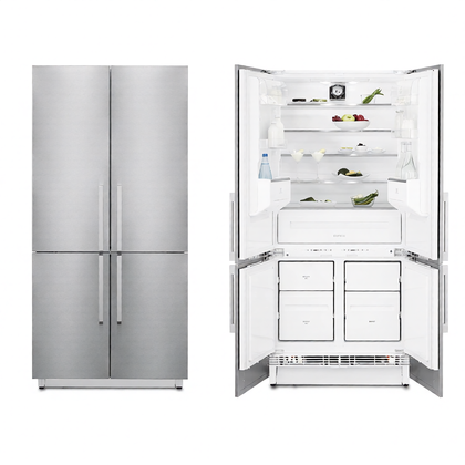Kosz dolny lewy z szyną półki do chłodziarko-zamrażarki Electrolux / AEG 310 x 265 x 292 mm