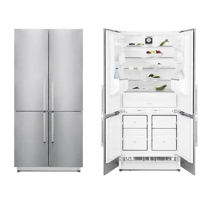 Półki na drzwi różni producenci Kosz dolny lewy z szyną półki do chłodziarko-zamrażarki Electrolux / AEG 310 x 265 x 292 mm