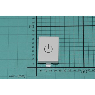 DFM 638 1047982 Przycisk wł/wył biały AMICA