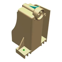 Prawy przedni wspornik nóżki do zmywarki Electrolux / AEG 1172460196