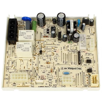 Termostaty regulowane do lodówek Górny moduł elektroniczny zasilania do chłodziarki Whirlpool 481245229035 C00377780