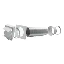 Zestaw do kanału wentylacyjnego okapu Whirlpool / Indesit / Hotpoint / Ariston 120 mm 481281719166 C00375090
