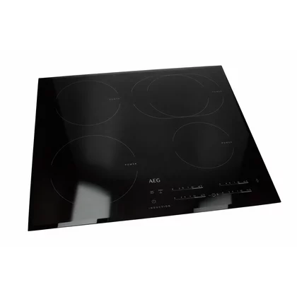 Płyty szklane Szyba do płyty grzewczej Electrolux / AEG czarna 590 x 520 mm 140018774012