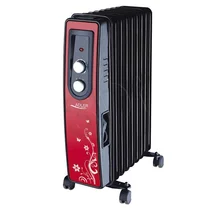 Grzejnik olejowy Adler AD 7802 2000 W czarno-czerwony