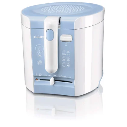 Frytkownica olejowa Philips HD 6103 2 l 1,1 kg 2000 W biało-błękitna