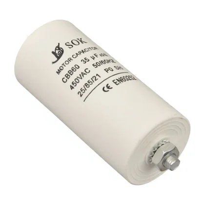 Kondensator silnika do urządzeń AGD Domax 35 uF 450 V 27008
