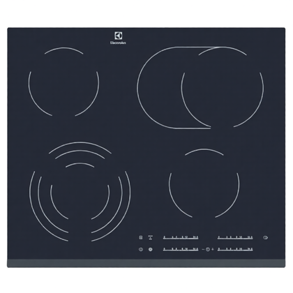 Płyta ceramiczna do zabudowy Electrolux EHF 6547FOK czarna 7000 W