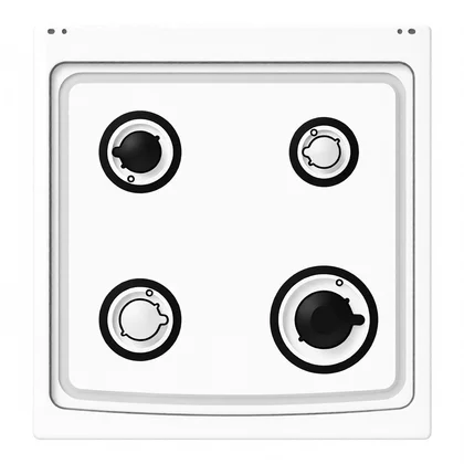 Blat roboczy nierdzewny do piekarnika i płyty grzejnej Electrolux / AEG 500 x 520 mm