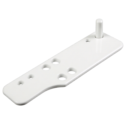 Zawias drzwi do lodówki i zamrażarki Ariston / Indesit / Hotpoint / Whirlpool biały M8 górny/dolny prawy/lewy C00024532 482000073030