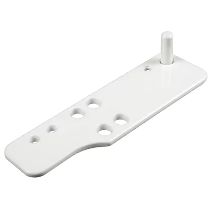 Zawias drzwi do lodówki i zamrażarki Ariston / Indesit / Hotpoint / Whirlpool biały M8 górny/dolny prawy/lewy C00024532 482000073030