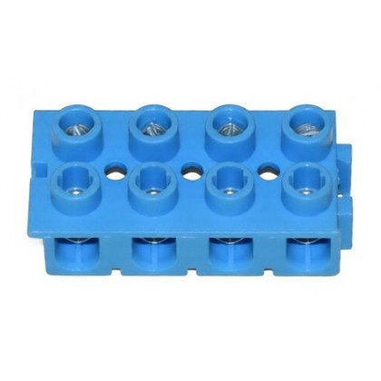 Gniazdo 4-polowe niebieskie do płyty Amica 8014426