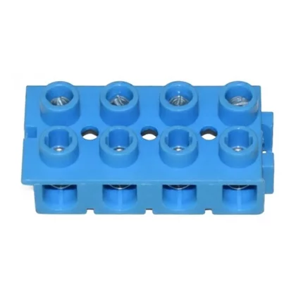 Gniazdo 4-polowe niebieskie do płyty Amica 8014426