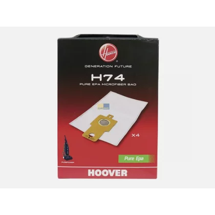 Części zamienne HOOVER Worki z mikrofibry do odkurzacza Hoover H74 4 szt. 35601661