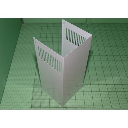 Maskownica górna biała 184x173x400 (1042694)
