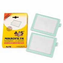 Mikrofiltr wylotowy w ramce do odkurzacza Electrolux EF17 2 szt.