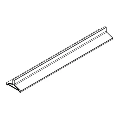 Półki na drzwi różni producenci Ogranicznik butelek do lodówki Electrolux / AEG 250 mm ALU