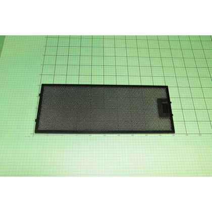Filtry do okapów Amica Filtr aluminiowy przeciwtłuszczowy do okapu Amica czarny 200 x 496 x 9 mm
