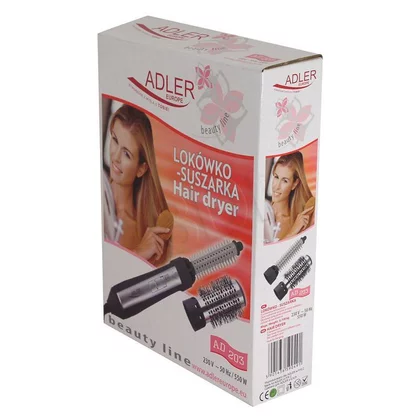 Lokówko-suszarka ADLER 550 W szaro-srebrna AD 203