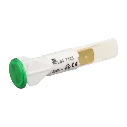 Lampka sygnalizacyjna zielona do urządzeń AGD Domax 250 V LS-3N.1 032-35